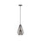 Z-Lite Quintus 1 Light 9.25" Mini Pendant, Plated Bronze