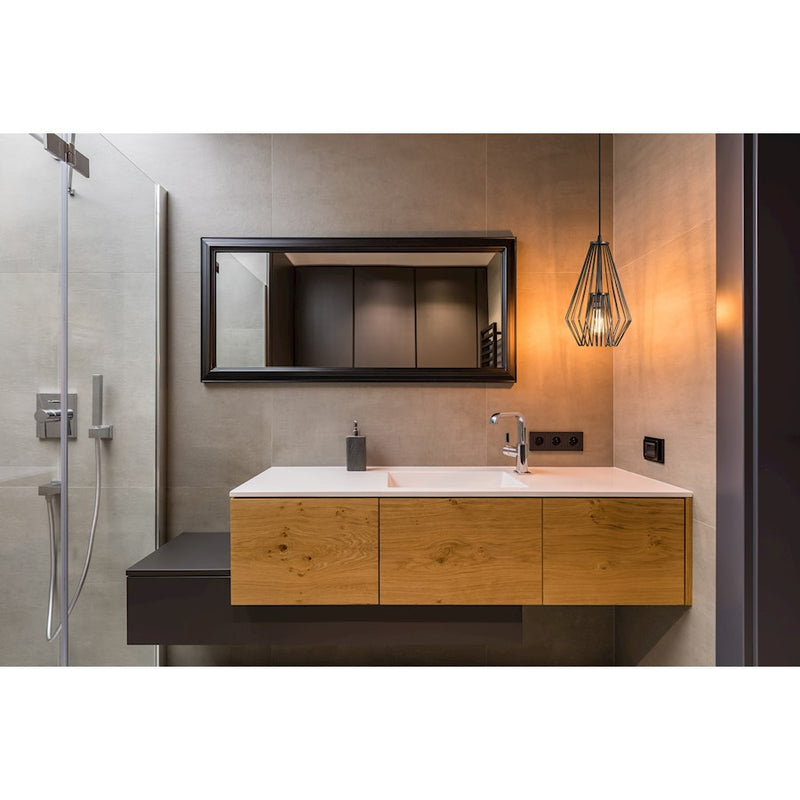 Z-Lite Quintus 1 Light 9.25" Mini Pendant, Plated Bronze