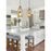 Z-Lite Quintus 1 Light 12.25" Mini Pendant, Rubbed Brass