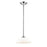 Z-Lite Ashton 1 Light Mini Pendant, 11.75x11.75x5.75", Chrome, Opal - 443MP12-CH