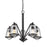 Z-Lite Mariner 5 Light Chandelier, Bronze, Clear Seedy - 444-5-BRZ