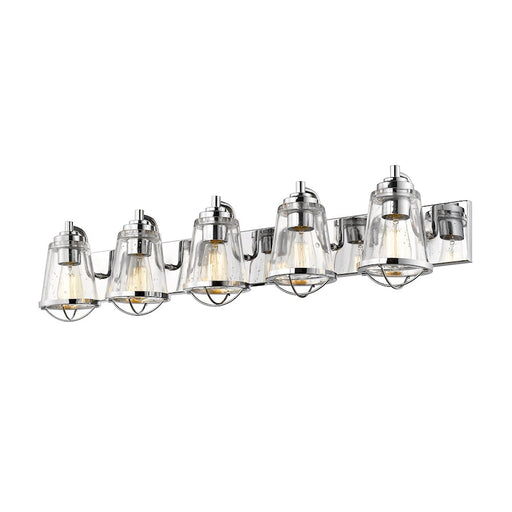 Z-Lite Mariner 5 Light Vanity, Chrome - 444-5V-CH