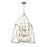 Z-Lite Tressle 12 Light Pendant, 24x24x39", Antique Silver, Antique Silver - 447-12AS