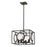 Z-Lite Port 4 Light Pendant, 17.75x17.75x11", Olde Bronze, Olde Bronze - 448-16OB