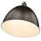Z-Lite Sawyer 1 Light 12.5" Pendant, Bronze/Bronze