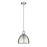 Z-Lite Sawyer 1 Light 10" Pendant, Brushed Nickel/Brushed Nickel