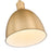 Z-Lite Sawyer 1 Light 10" Pendant, Classic Brass/Classic Brass