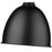 Z-Lite Sawyer 1 Light 10" Pendant, Matte Black/Matte Black