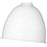 Z-Lite Sawyer 1 Light 10" Pendant, Satin White/Satin White