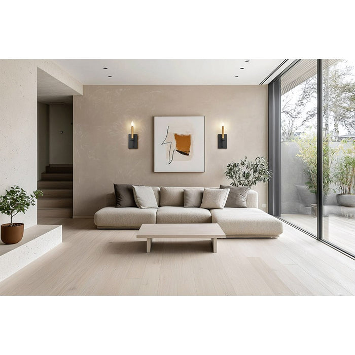 Z-Lite Orson 2 Light Wall Sconce, Matte Black