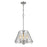 Z-Lite Iuka 3 Light Pendant in Brushed Nickel - 451-16BN
