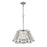 Z-Lite Iuka 4 Light Pendant in Brushed Nickel - 451-19BN