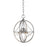Z-Lite Cortez 4 Light Pendant in Brushed Nickel - 452-12BN