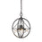 Z-Lite Cortez 4 Light Pendant in Bronze - 452-12BRZ