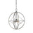 Z-Lite Cortez 4 Light Pendant in Brushed Nickel - 452-16BN