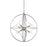 Z-Lite Cortez 8 Light Pendant in Brushed Nickel - 452-24BN