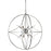Z-Lite Cortez 8 Light Pendant in Brushed Nickel - 452-30BN