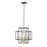 Z-Lite Titania 4 Light Pendant, Bronze/Brass - 454-18BRZ-OBR