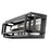 Z-Lite Titania 2 Light Vanity, Black/Brushed Nickel