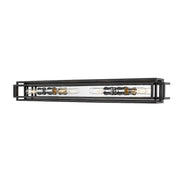 Z-Lite Titania 4 Light Vanity, Black/Chrome -454-4V-BK-CH