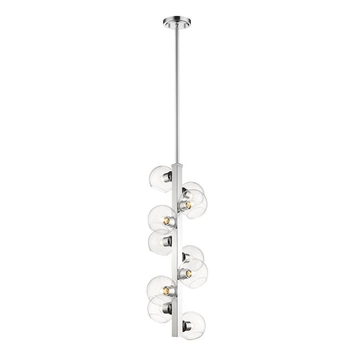 Z-Lite Marquee 10- Light Pendant, Chrome - 455-10CH