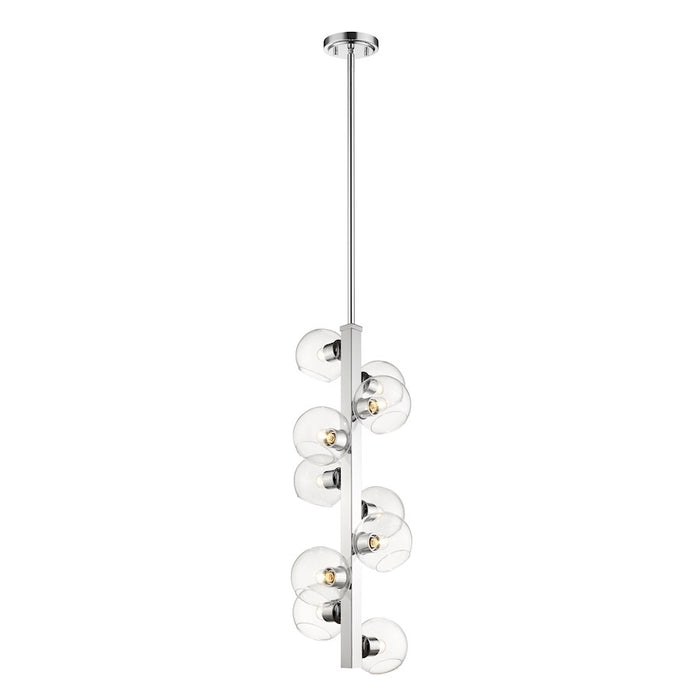 Z-Lite Marquee 10- Light Pendant, Chrome - 455-10CH