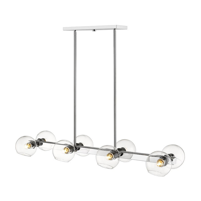 Z-Lite Marquee 8 Light Large Pendant, Chrome - 455-8L-CH
