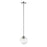 Z-Lite Marquee 1 Light Pendant, Chrome - 455MP-CH