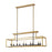 Z-Lite Quadra 10 Light Island/Billiard, Olde Brass/Bronze - 456-10L-OBR-BRZ