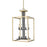 Z-Lite Quadra 8 Light Chandelier, Olde Brass, Bronze - 456-8OBR-BRZ