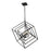 Z-Lite Euclid Small Chandelier, Matte Black