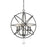 Z-Lite Tull 5 Light Chandelier, Matte Black - 458-20MB