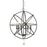 Z-Lite Tull 6 Light Chandelier, Matte Black - 458-24MB