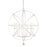 Z-Lite Tull 10 Light Chandelier, Matte White - 458-36MW