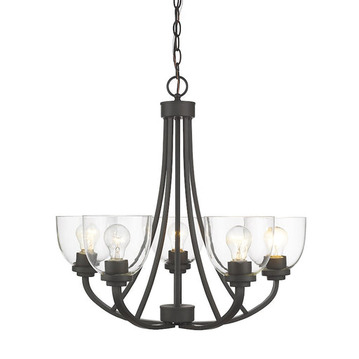 Z-Lite Ashton 5 Light Chandelier, Bronze - 460-5-BRZ