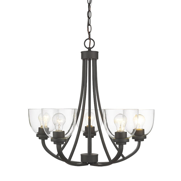 Z-Lite Ashton 5 Light Chandelier, Bronze - 460-5-BRZ