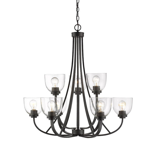 Z-Lite Ashton 9 Light Chandelier, Bronze - 460-9-BRZ