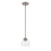 Z-Lite Ashton 1 Light Mini Pendant, Brushed Nickel - 460MP-BN