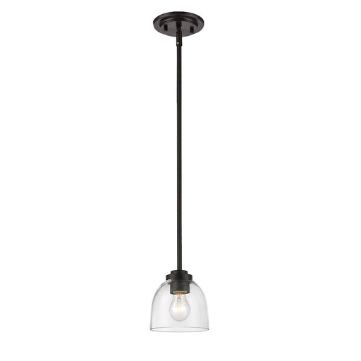 Z-Lite Ashton 1 Light Mini Pendant, Bronze - 460MP-BRZ
