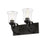 Z-Lite Halliwell 2 Light Vanity, Bronze/Seedy - 461-2V-BRZ