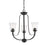 Z-Lite Halliwell 3 Light Chandelier, Bronze/Seedy - 461-3BRZ