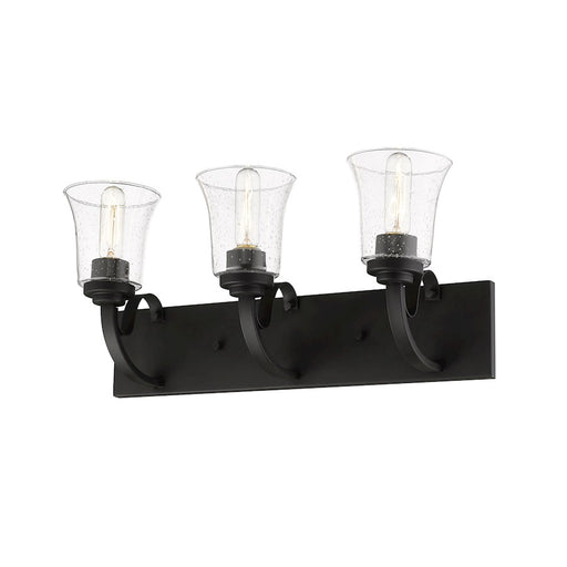 Z-Lite Halliwell 3 Light Vanity, Bronze/Seedy - 461-3V-BRZ