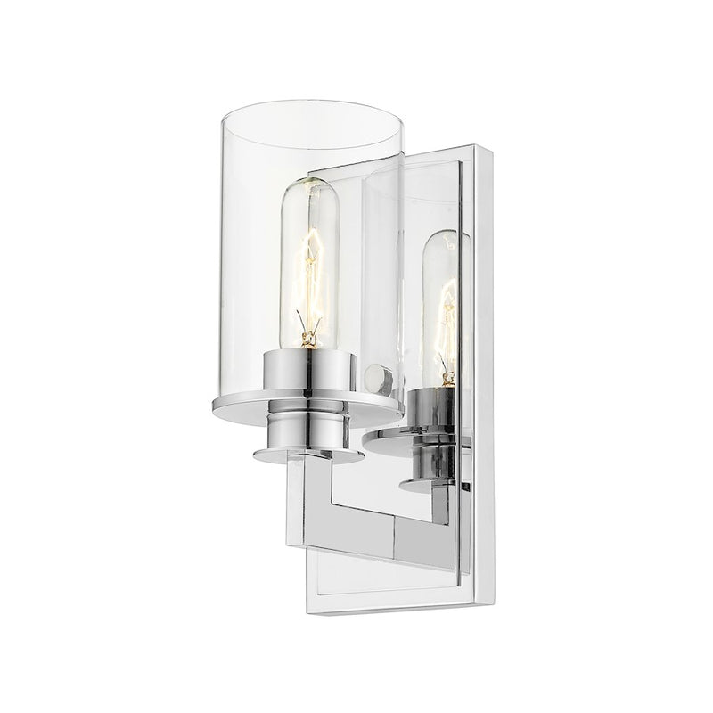 Z-Lite Savannah 1 Light Wall Sconce, Chrome - 462-1S-CH
