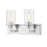 Z-Lite Savannah 2 Light Vanity, Chrome - 462-2V-CH