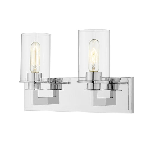 Z-Lite Savannah 2 Light Vanity, Chrome - 462-2V-CH
