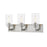 Z-Lite Savannah 3 Light Vanity, Brushed Nickel - 462-3V-BN