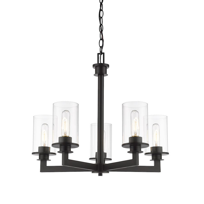 Z-Lite Savannah 5 Light Chandelier, Bronze - 462-5BRZ