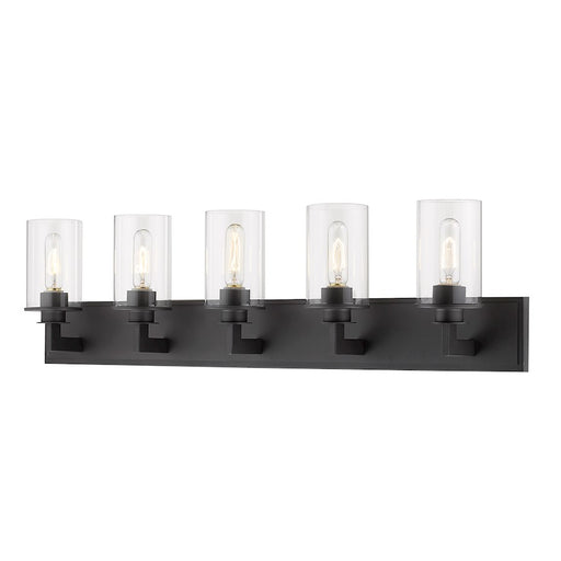 Z-Lite Savannah 5 Light Vanity, Bronze - 462-5V-BRZ