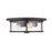 Z-Lite Savannah 3 Light Flush Mount, Bronze - 462F16-BRZ