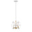 Z-Lite Cavallo 3 Light Pendant, Hammered White/Olde Brass - 463-12HWH-OBR